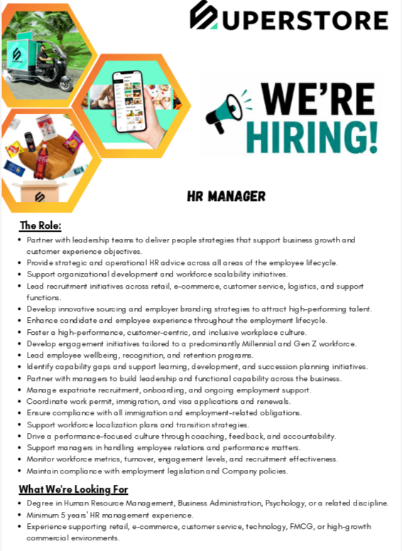 Human Resources Manager | MyjobsFiji